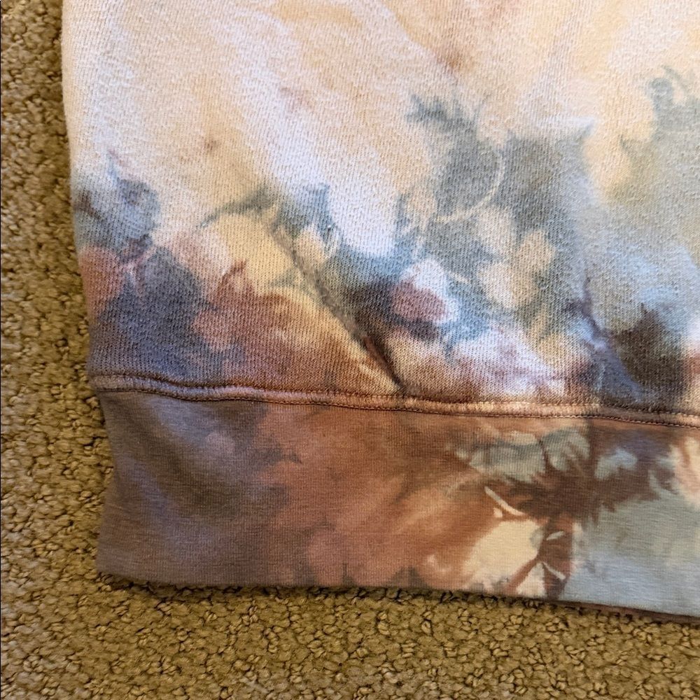 Project Social T Mauve & Grey Tie-Dye Crewneck Sweatshirt – Size L - Picture 3 of 6